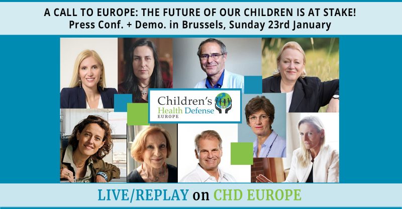 Una llamada a Europa: El futuro de nuestros hijos está en juego – Conf. de prensa histórica en Bruselas el 23 de enero [10 vídeos con subtítulos]