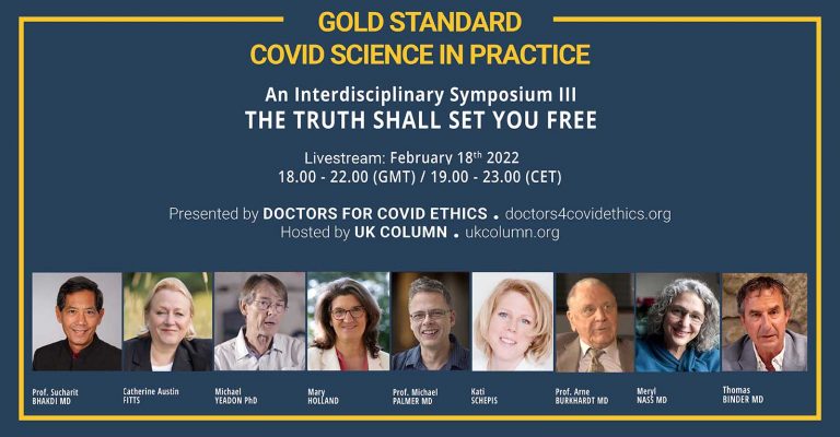 “La vérité vous rendra libre” : voir les 13 vidéos du Symposium III de ‘Doctors for Covid Ethics’