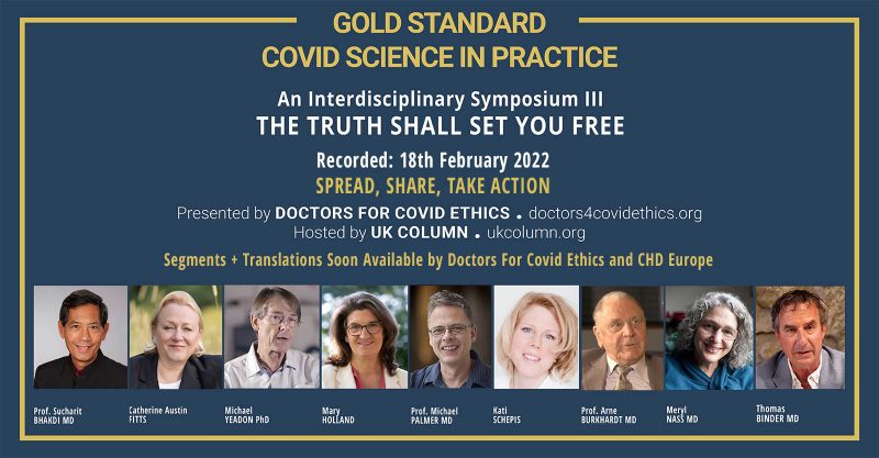«La verdad os hará libres»: vea los 13 vídeos de Symposium III «Doctors for Covid Ethics»￼