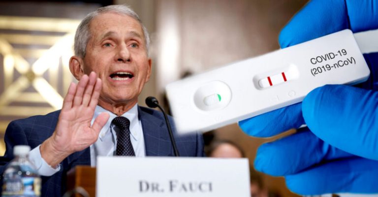 Fauci Tests Positive for COVID After 4 Doses, Gets Grilled at Senate Hearing on Response to Pandemic