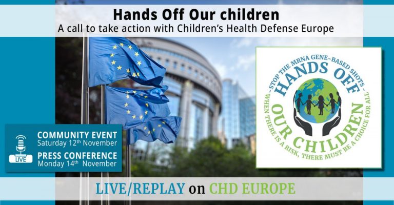 WATCH the REPLAY ‘Hands Off Our Children’, Brussels, Belgium, November 12, 2022