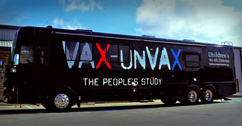 CHD lanserar bussturnén ’Vax-Unvax’: ’Människor framför vinster, sanning framför lögner, mod framför rädsla’