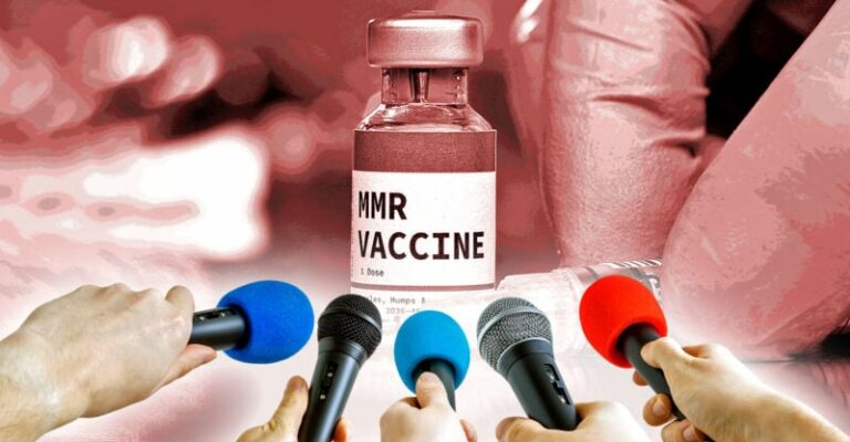 Debata na temat szczepionki MMR rozgrzewa się, ponieważ media twierdzą, że „niechęć do szczepień” jest winna niedawnym wybuchom epidemii