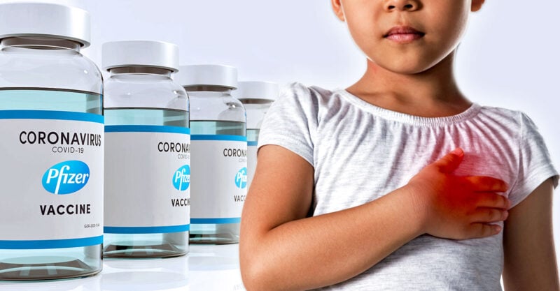 A Pfizer estudou discretamente a miocardite em crianças um mês antes de a FDA autorizar injecções contra a COVID para crianças dos 5 aos 11 anos