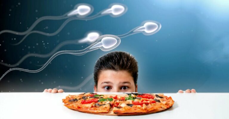 Lebensmittelzusatzstoff in Pizza und Pfannkuchen führt zu geringerer Spermienzahl