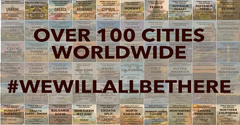 Worldwide Demonstration 2.0: Over 100 Cities Worldwide #WeWillAllBeThere